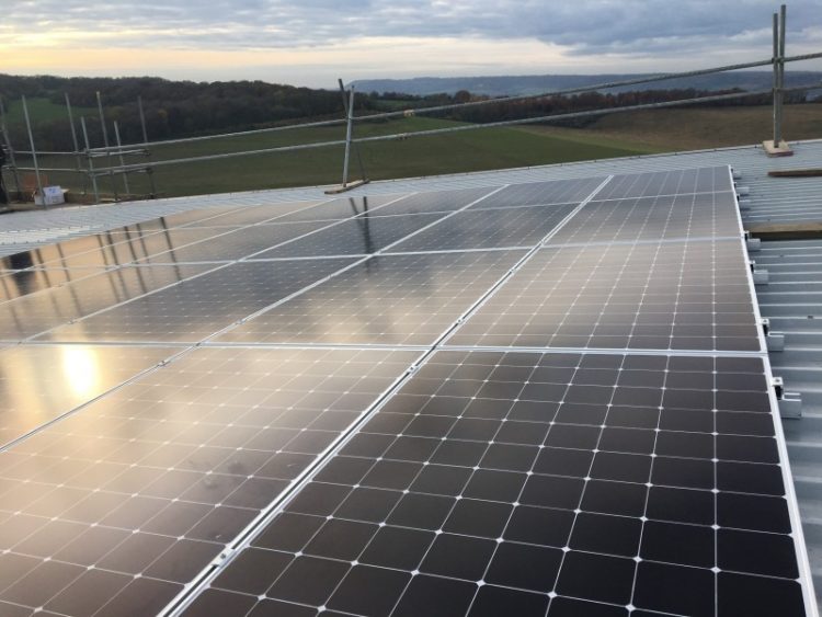 Solar PV installation in Rochester, Kent