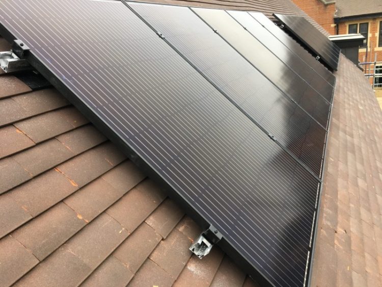 Solar PV installation in West Wickham, Kent