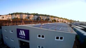 Commercial Solar PV system for the Merit Group